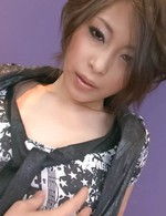 Saki Ootsuka Asian sucks and strokes dick and gets vibrator