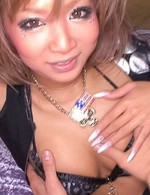 Riku Hinano Asian with firm boobs has coochie fucked with fingers