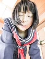 セーラー服に穴開きブルマでアナルピング責め。ロリ系櫻井ゆりがご奉仕フェラ。ガン突き生ファックで、イクイクとイキまくり！