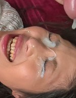 Aoi Miyama with juicy tits is deeply nailed in twat and screams