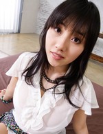 Azusa Nagasawa Asian has lips and lower lips busy with shlongs